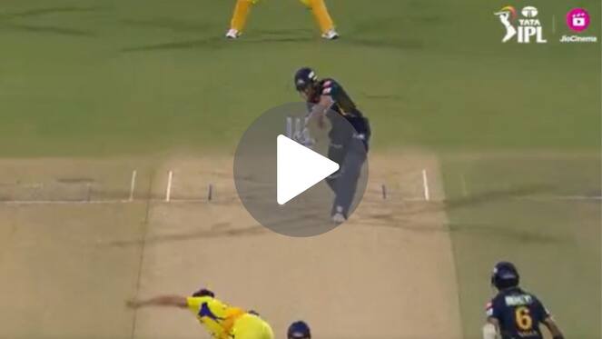 [Watch] Shubman Gill Goes For The Kill, Smacks CSK’s Deepak Chahar For A Six In IPL 2024
